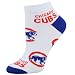 Chicago Cubs White Ladies (528) 9-11 Team Logo Ankle Socks