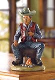 CAMPFIRE COWBOY FIGURE