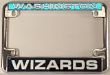 Washington Wizards NBA Chrome Motorcycle RV License Plate Frame