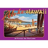 Hawaiian Vintage Boxed Postcards Set of 10 - Aloha Hawaii