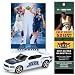 Upper Deck Utah Jazz Upper Deck NBA 2007-08 Dodge Charger with Carlos Boozer and Deron Williams Trading Card and 2007-08 Fleer Fat Pack