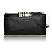 Leegoal Lovely Women Leather Handbag Wallet Black