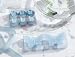Set of 2 Butterfly Floating Candles, Blue