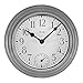 Equity by La Crosse 29007 Outdoor Thermometer & Humdity Wall Clock, 8