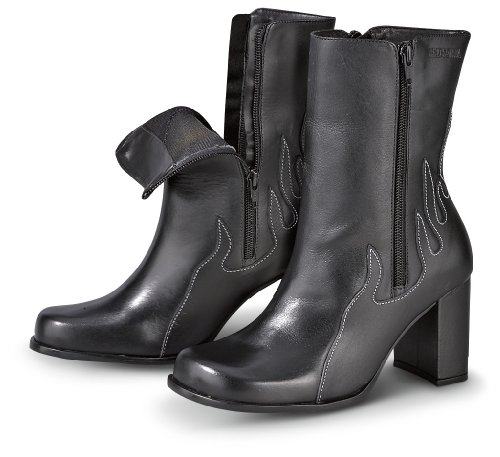 Buy Ladies Harley - Davidson® Scorch Side - zip Boots Black by HARLEY DAVIDSON
