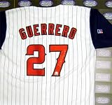 Vladimir Guerrero Autographed/Hand Signed Baseball Jersey VLAD (Los Angeles Angels of Anaheim) MLB H