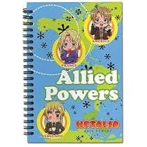 Hetalia Axis Powers - SD Allied Powers Notebook