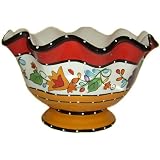 Viva Collection Hand-Painted Fruit Bowl