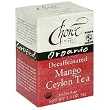 Choice Organic Teas Og Mango Ceylon Decaf (16 bag)