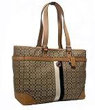 COACH SIGNATURE VOYAGER DIAPER HANDBAG PURSE -13813