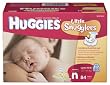 Huggies Little Snugglers Diapers, Newborn, 84-Count