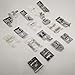 HONEYSEW 16pcs Pressure foot Kit Overedge Foot Invisiable Zipper/Pintuck/1/4 piecing Quilting Gathering Stain stitch Foot