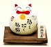 招き猫 ちりめん「福招き猫」貯金箱 縮緬細工 龍虎謹製040-0220