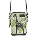 Chala Safari Animal Canvas Small Phone Purse/Crossbody Bags (iphone 7 Compatible) (Brown) (Giraffe)