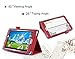 Acer One 8 B1-810 Tablet CaseCover, FYY Ultra Slim Magnetic Smart Cover Case for Acer One 8 B1-810 Tablet Red