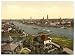 General view, Bremen, Germany wall sized print (photochrom) photochrome measured in i...