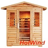 Hotwind Sauna - Ceramic Outdoor Sauna Rooms (3 Persons)