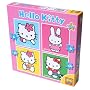 SES Creative 05067 - Hello Kitty 4-in-1 Puzzle mit 6, 9, 12 und 16 Teilen
