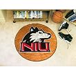 Northern Illinois Huskies NCAA "Basketball" Round Floor Mat (29")