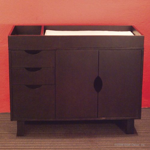 Bratt Decor blu dresser/changer mocha