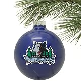 NBA Minnesota Timberwolves Traditional Glass Ornament
