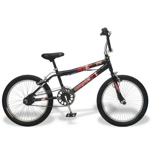 Mongoose Gavel Boy's Freestyle Bike (20-Inch Wheels, Black)