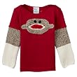 Infant Morfs Sock Sleeve Cheeky Monkey - Red