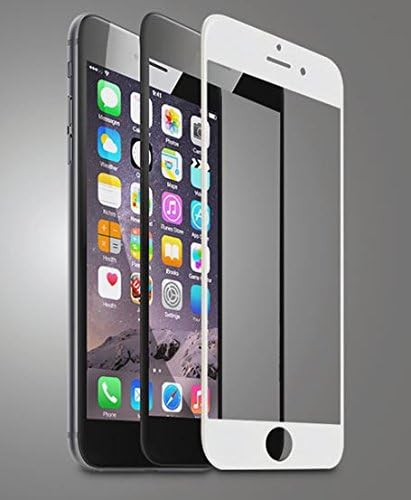 Xtop® iPhone 6 / 6s Screen Protector [0.26mm+3D+9H Hardness] HD [3D Touch Compatible-Curved Edge] Full Coverage Screen Tempered Glass Protector with 2.5D Edge Super Premium Ultra Clear Screen(White)