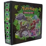 Pokemon HeartGold SoulSilver (2 Inch D-Ring Binder) Series 4 - Black Colored Album for 9 Pocket Pages - Series 4