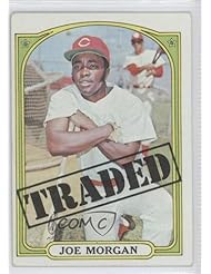 Joe Morgan TR Cincinnati Reds (Baseball Card) 1972 Topps #752