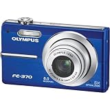 Photo : Olympus FE370 8MP Digital Camera with 5x Optical Dual Image Stabilized Zoom (Blue)