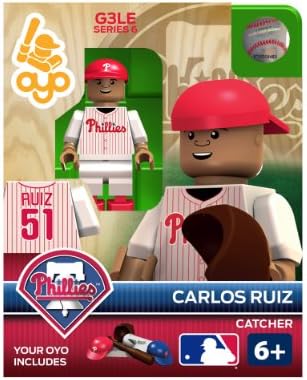 MLB Philadelphia Phillies Carlos Ruiz Generation 3 Toy Figure