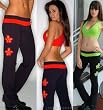 Supplex Flower Boot Cut Pant