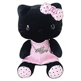 ハローキティ ぬいぐるみ ドットブラック