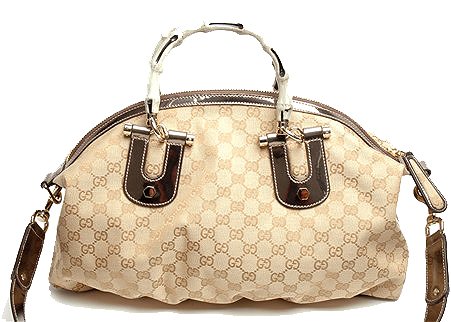 Gucci Authentic Pop Bamboo GG Handbag Bag