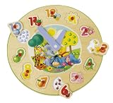 Eichhorn 100003364 - Winnie the Pooh Lernuhr, 30x30 cm