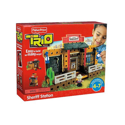 Fisher-Price TRIO Sheriff's Station Building Set