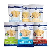Gourmet Basics Smart Fries 6-Flavor Variety Pak, 3-Ounce Bags (Pack of 12)