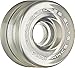 RollerBones Art Elite 101A Competition Roller Skate Wheels (Set of 8), Clear, 57mm