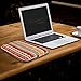 Kamor® 15 15.4 inch MacBook Pro Bohemian Style Canvas Fabric Sleeve Case Cover Shell with bonus adapter bag, superior Protection Laptop Sleeve Case Bag / Notebook Computer Case(Lantern Red&beige)