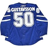 Frozen Pond Toronto Maple Leafs Jonas Gustavsson Autographed Jersey