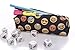 Cute little Zipper Emoji Pencil Case Pouch Multifunction for Travel/School Art/cosmetic Bag (emoji blck)