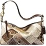 Coach Signature Patchwork Demi Purse in Khaki 12525