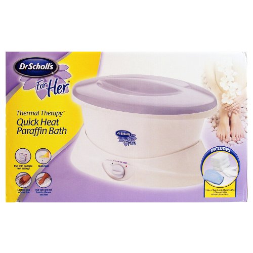 New Dr Scholls Quick Heat Paraffin Wax Spa Bath Free Shipping eBay