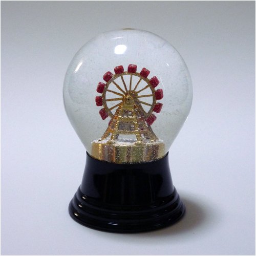 オーストリア・PERZY（パージー）製スノーグローブ（スノードーム）・ウィーン・大観覧車・80mm・#1402