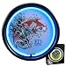 Kitchen & Housewares : Officially Licensed Don Ed Hardy Koi Fish Neon Clock