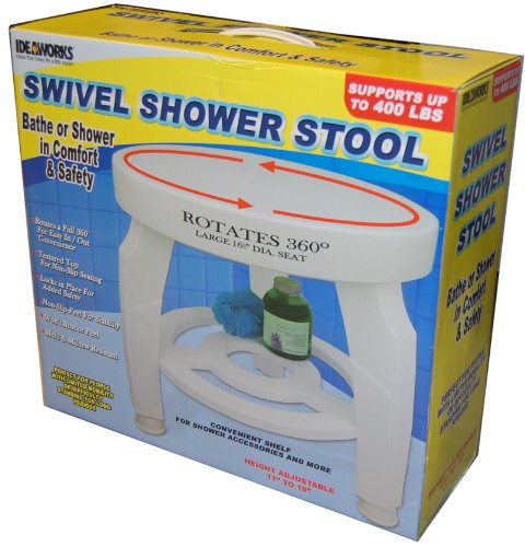 SWIVEL BATH/SHOWER STOOL (ROTATES 360 DEGREES!)