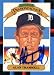 Alan Trammell Autographed / Signed 1987 Leaf Donruss No.4 Detroit Tigers Baseball Card
