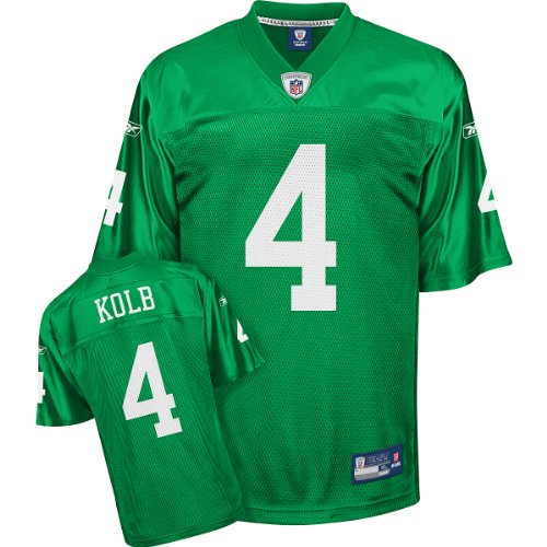Kevin Kolb Jersey: Reebok Alternate #4 Philadelphia Eagles Replica Jersey - Small