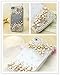Handmade Crystal Classic Bling Shiny Flower Clover 3D Special Rhinestone Party Classic Case Cover For Apple iPhone Smart Mobile Phones (iPhone 5C)